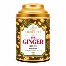 Ginger Green Tea - THE GINGER ROUTE