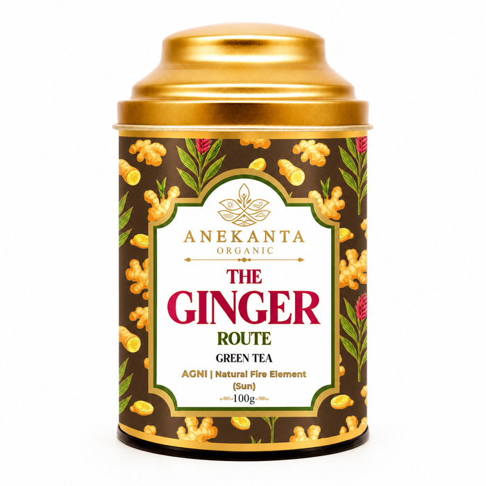Ginger Green Tea - THE GINGER ROUTE