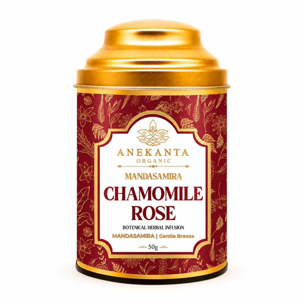 Chamomile, Rose & Spearmint Botanical Infusion - MANDASAMIRA