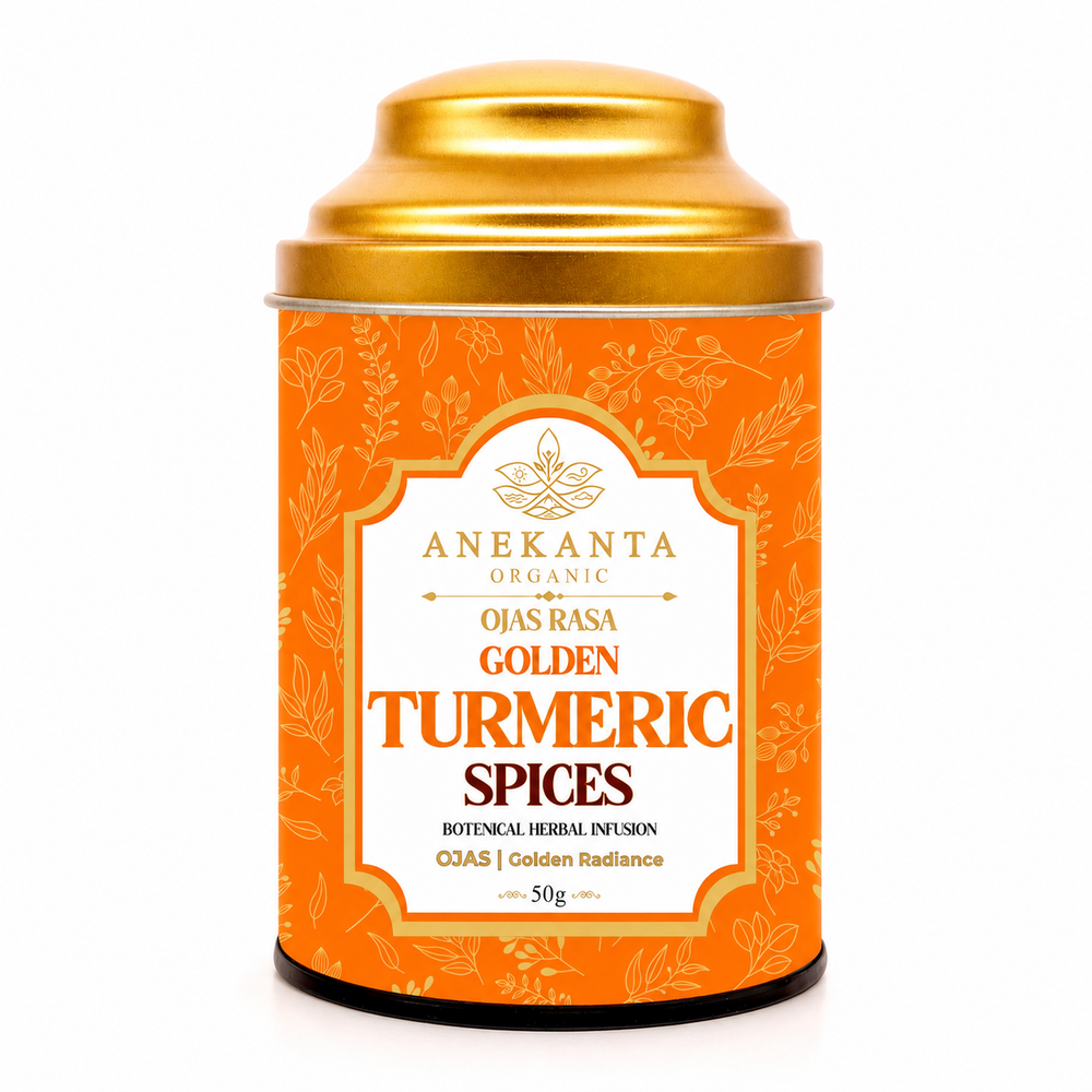 Turmeric, Ginger & Tulsi Botanical Infusion - OJAS RASA