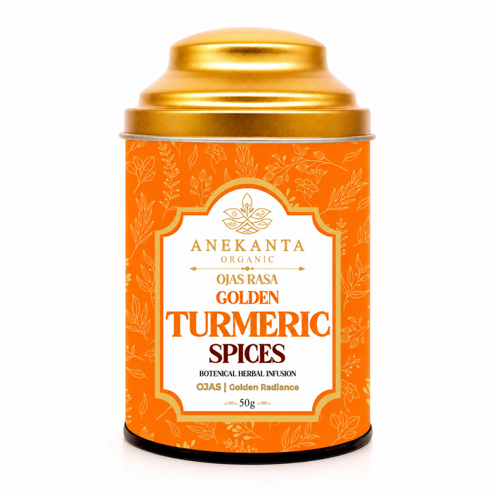 Turmeric, Ginger & Tulsi Botanical Infusion - OJAS RASA