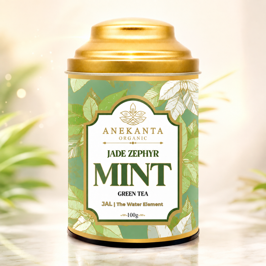 Peppermint & Spearmint Green Tea - JADE ZEPHYR