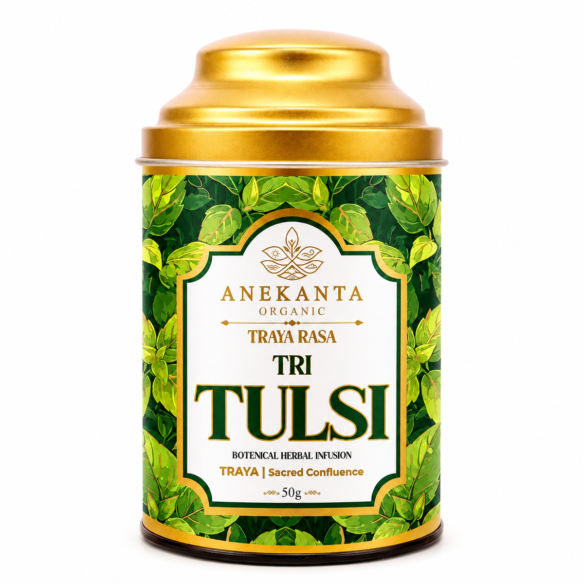 Three Tulsi Botanical Infusion - TRAYA RASA