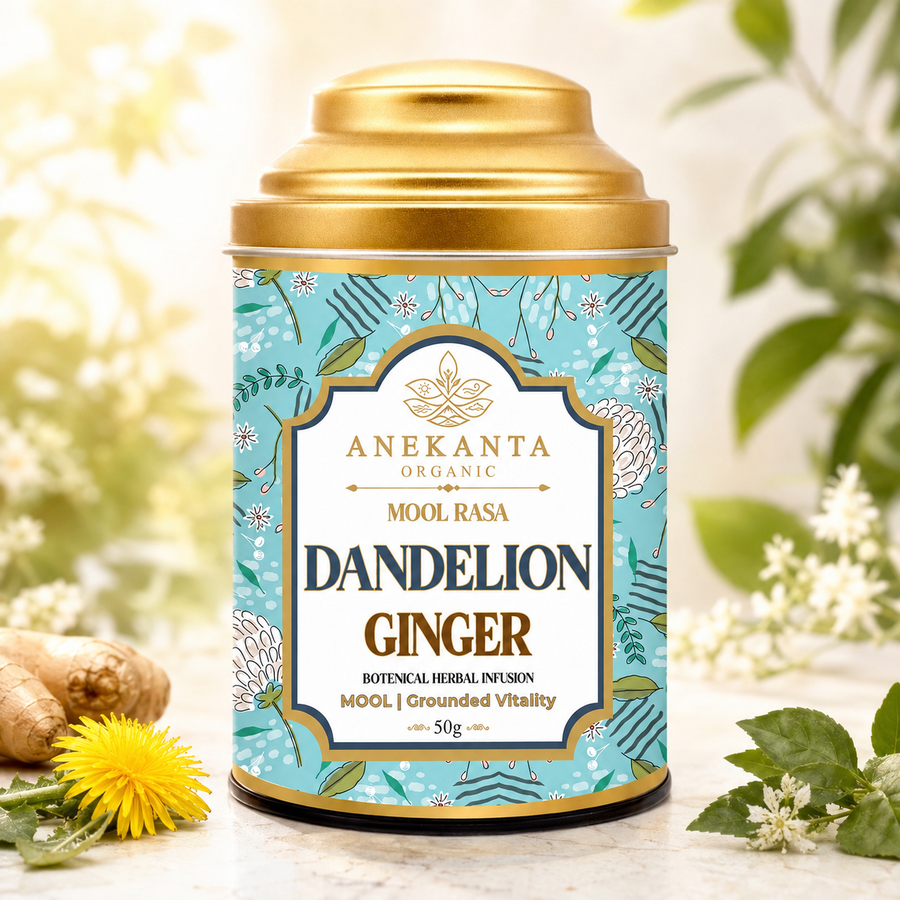 Roasted Dandelion & Ginger Infusion - MOOL RASA