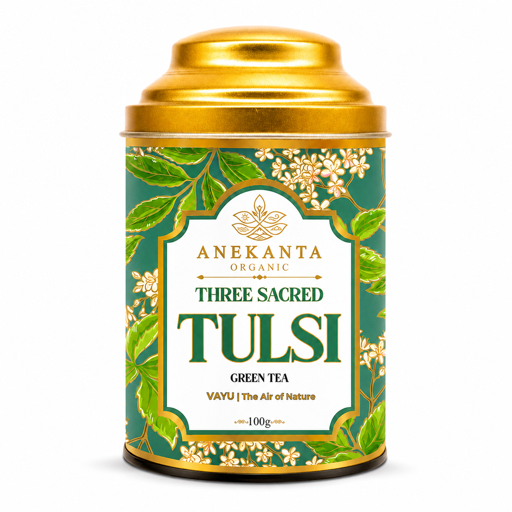 Three Tulsi Green Tea - VAYU