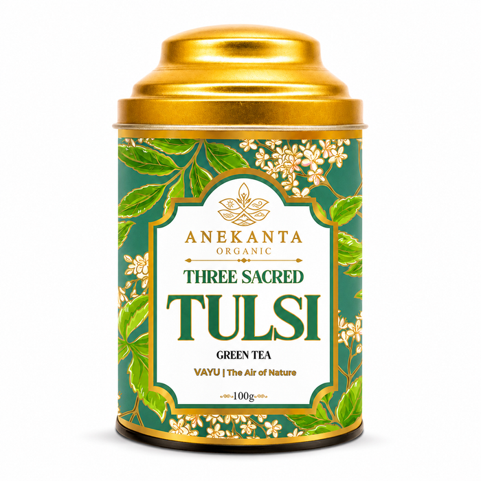 Three Tulsi Green Tea - VAYU
