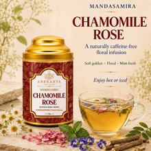 Chamomile, Rose & Spearmint Botanical Infusion - MANDASAMIRA
