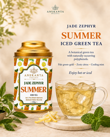 Lemon Mint Cold Brew Green Tea - JADE ZEPHYR