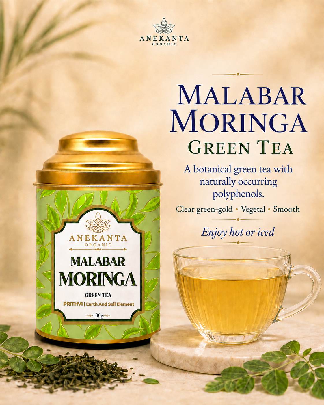 Moringa Green Tea - MALABAR MORINGA