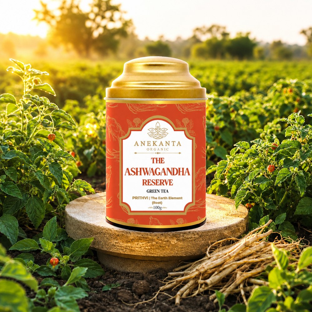 Ashwagandha Green Tea - THE ASHWAGANDHA RESERVE