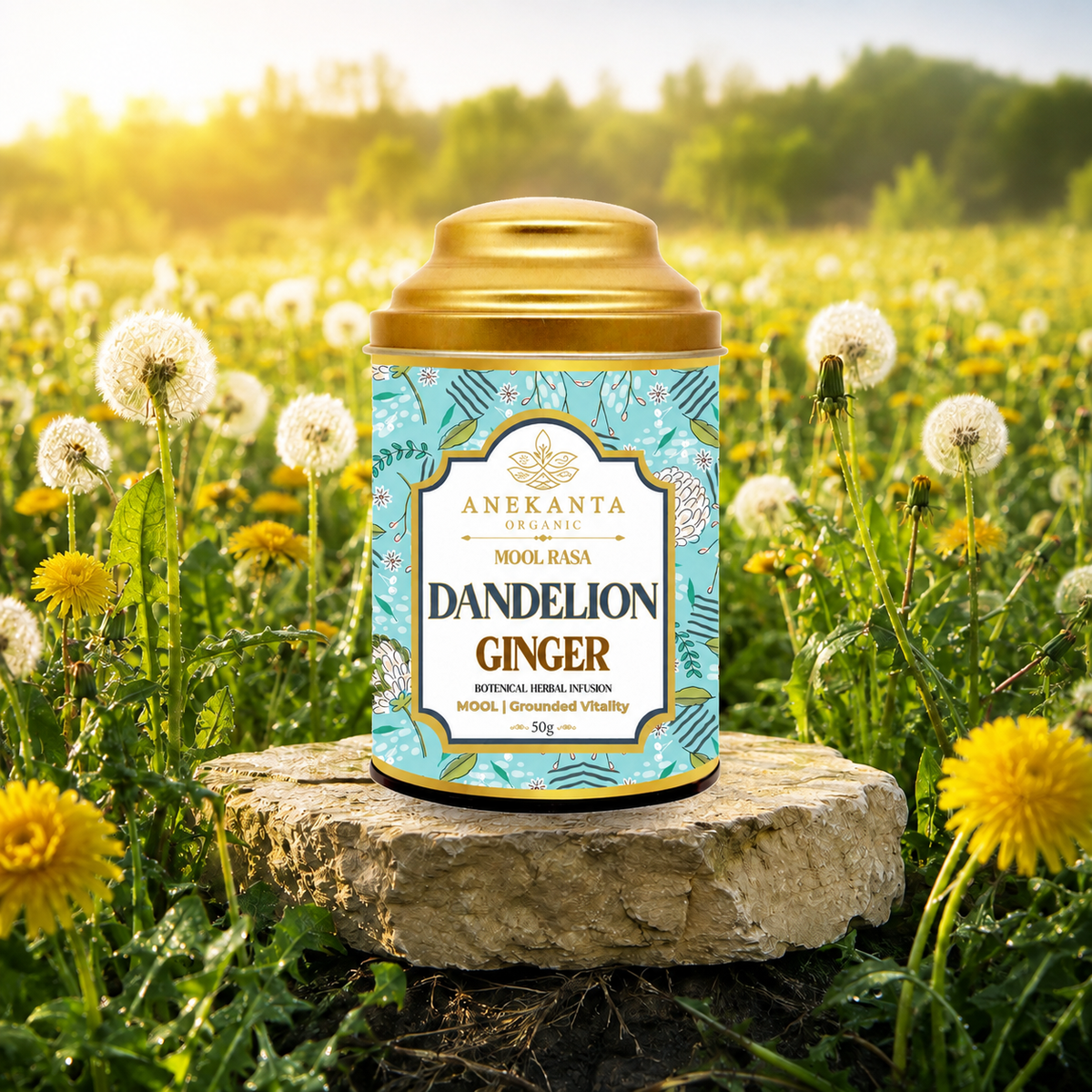 Roasted Dandelion & Ginger Infusion - MOOL RASA