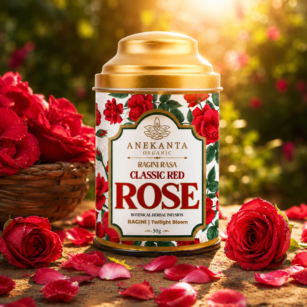 Pure Red Rose Petal Infusion - RAGINI RASA