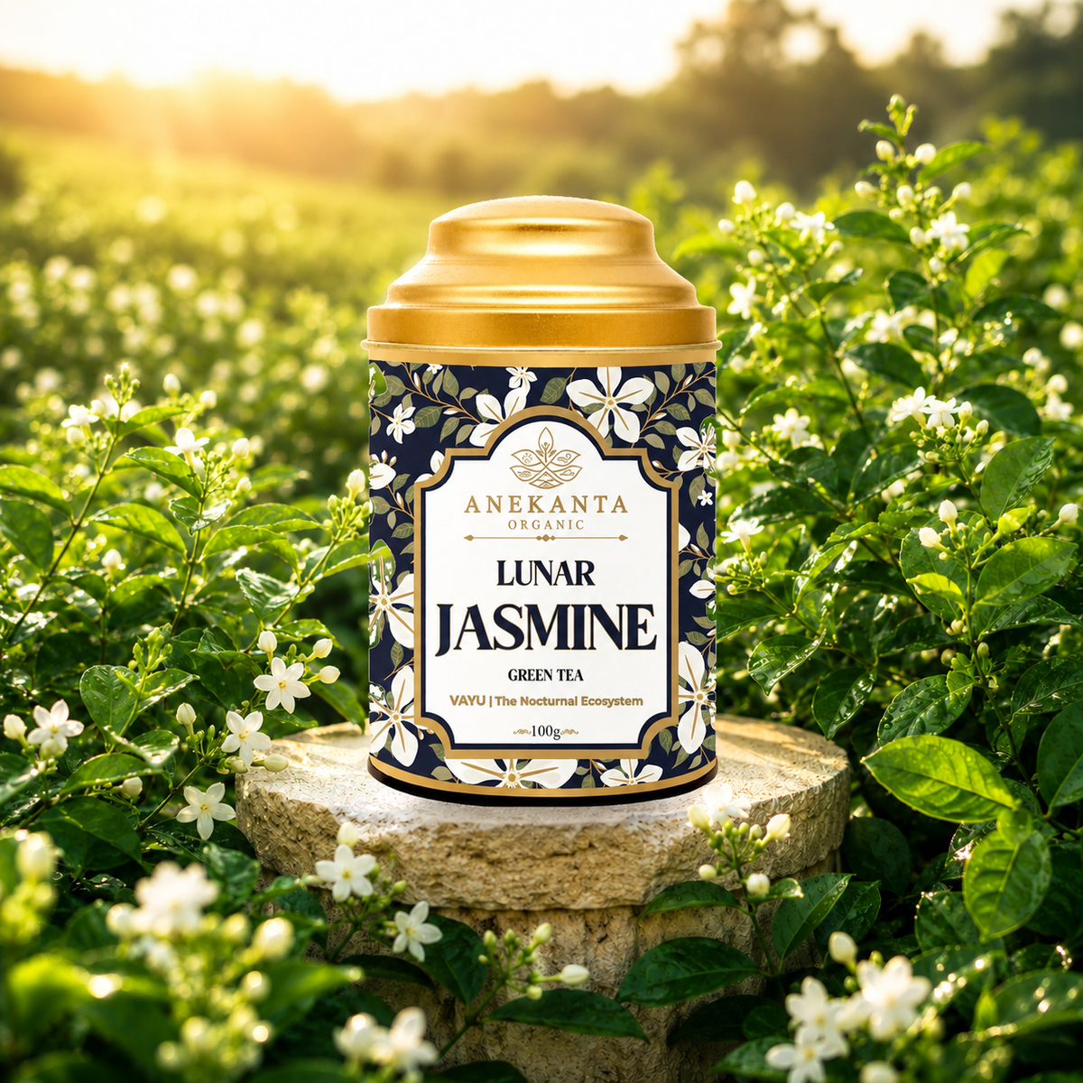 Jasmine Flower Green Tea - LUNAR JASMINE