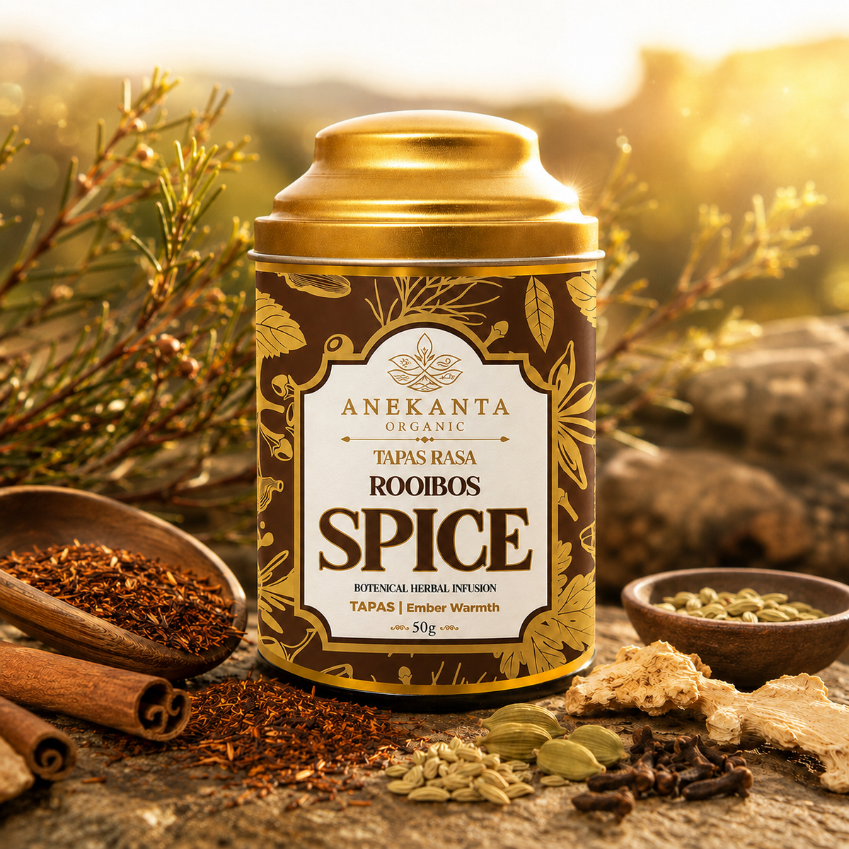 Rooibos & Spice Botanical Infusion - TAPAS RASA