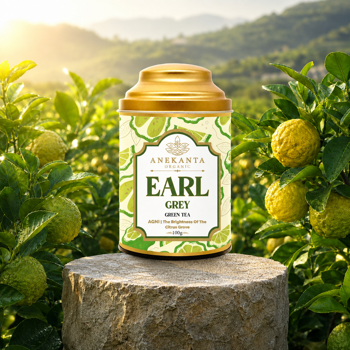 Earl Grey Bergamot Green Tea