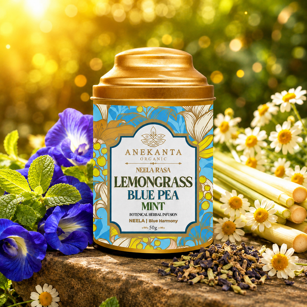 Blue Pea, Lemongrass, Mint & Chamomile Infusion - NEELA RASA