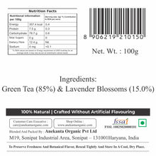 Lavender Flower Green Tea - HIMALAYAN LAVENDER