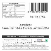 Moringa Green Tea - MALABAR MORINGA