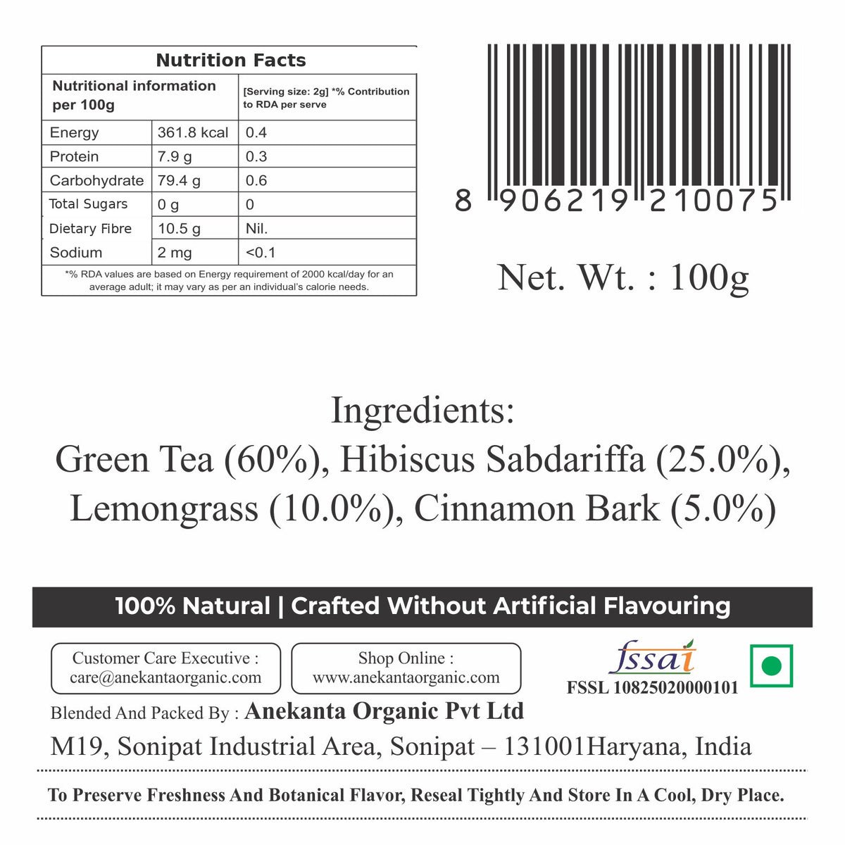 Rose Petal Green Tea - MIDNIGHT ROSE