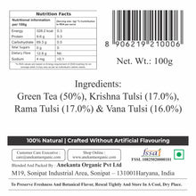 Three Tulsi Green Tea - VAYU
