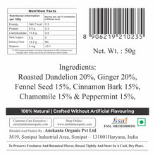 Roasted Dandelion & Ginger Infusion - MOOL RASA