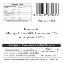 Moringa, Lemongrass & Peppermint Infusion - JIVANA RASA