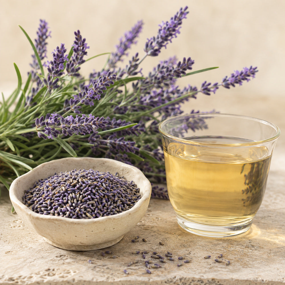 Whole dried lavender - Anekanta Organic Herbal Library