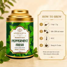 Pure Peppermint Leaf Infusion - PRANA RASA