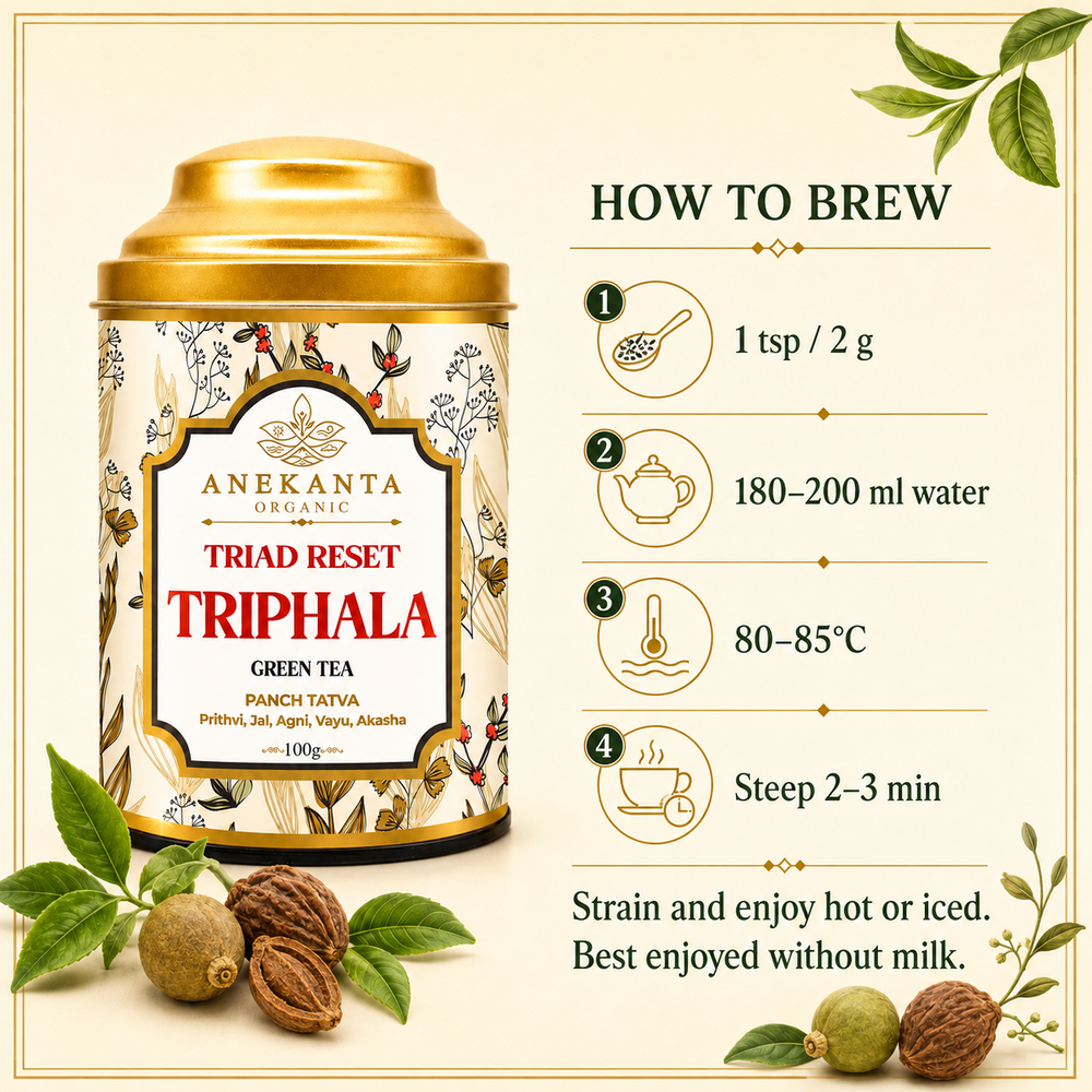 Triphala Green Tea - TRIAD RESET