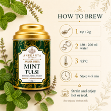 Mint & Three Tulsi Botanical Infusion - ANANTA SHEETA