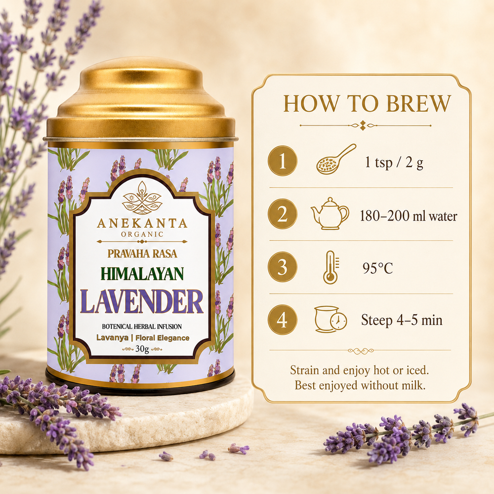 Himalayan Lavender Flower Infusion - LAVANYA RASA