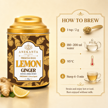 Lemon & Ginger Botanical Infusion - PRERANA RASA