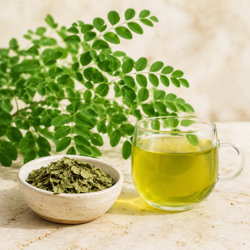 Whole dried moringa - Anekanta Organic Herbal Library