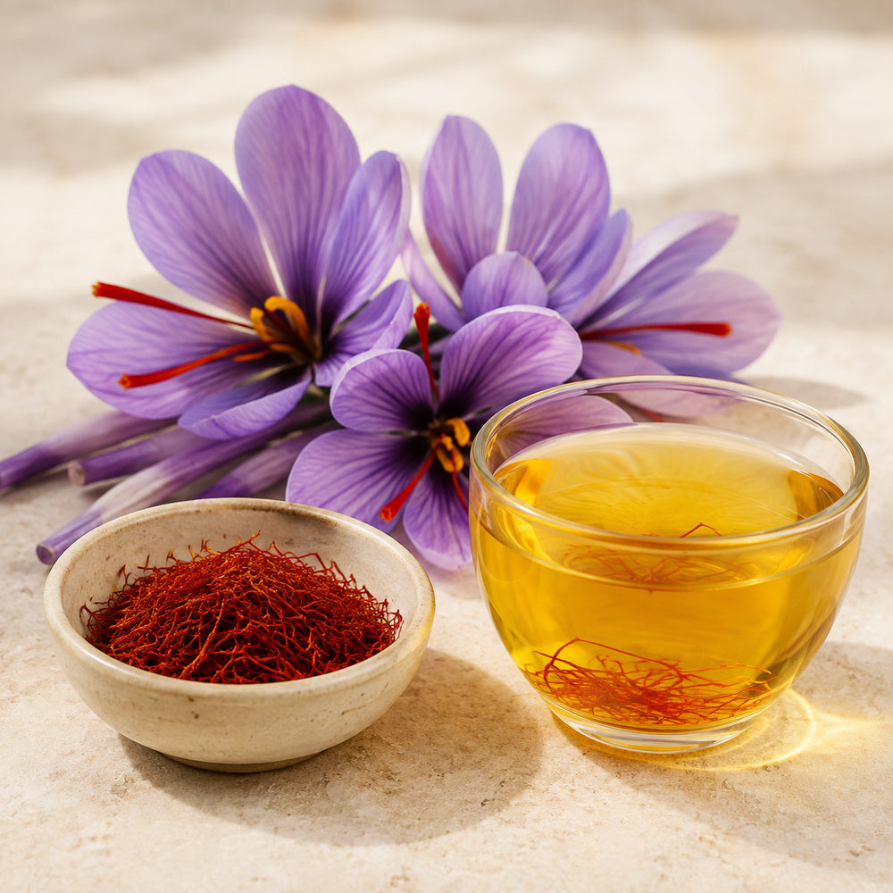 Whole dried saffron - Anekanta Organic Herbal Library