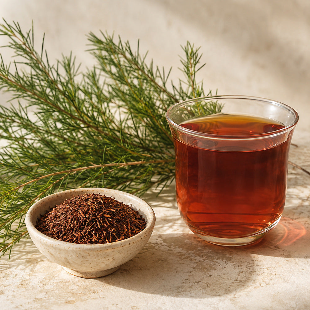 Whole dried rooibos - Anekanta Organic Herbal Library