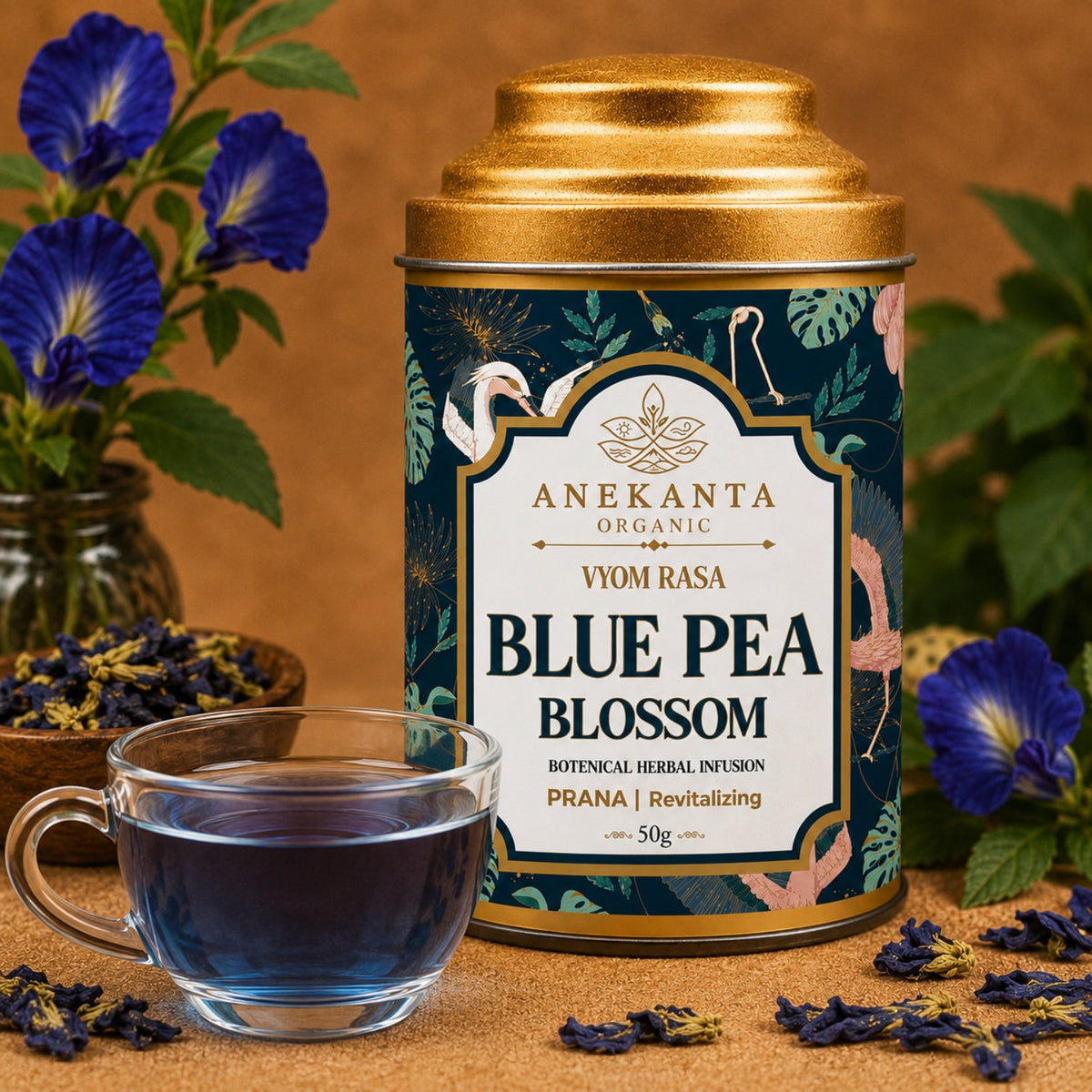 Pure Blue Pea Flower Infusion - VYOM RASA