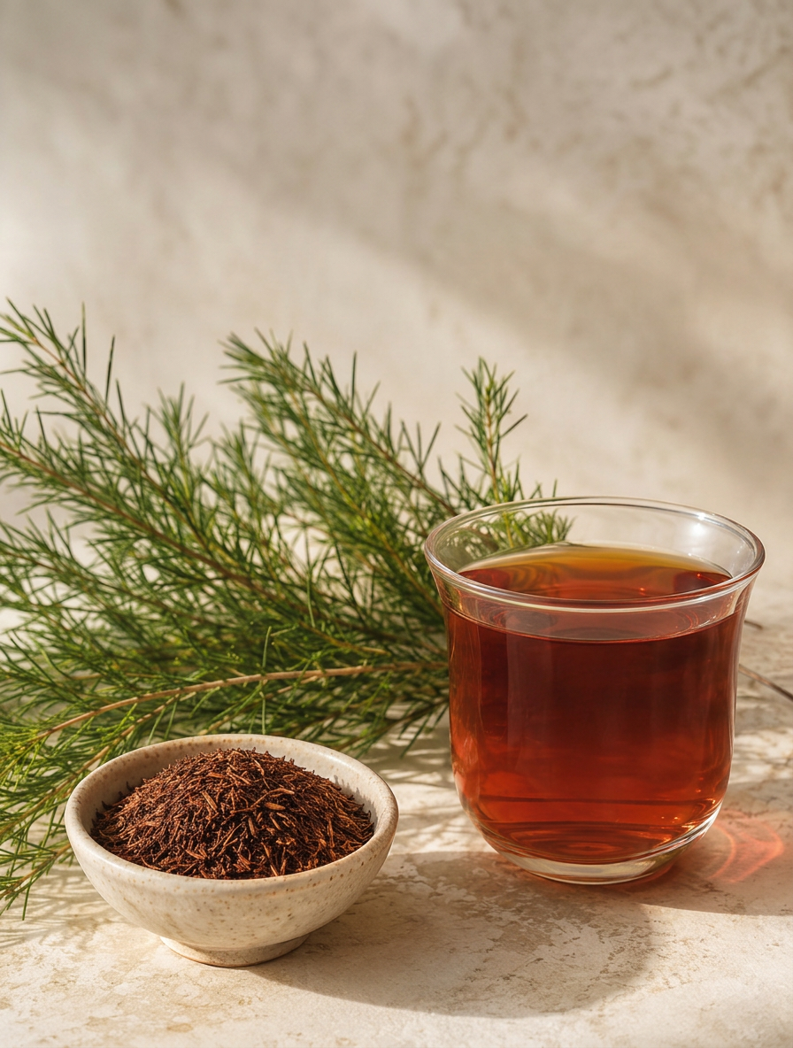 Whole dried rooibos - Anekanta Organic Herbal Library